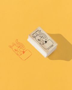 Carimbo Ex-libris Talita Hoffmann